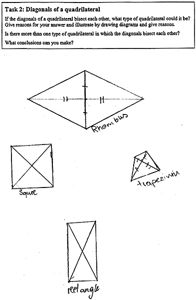 Diagonals of a Quadrilateral - Cameron